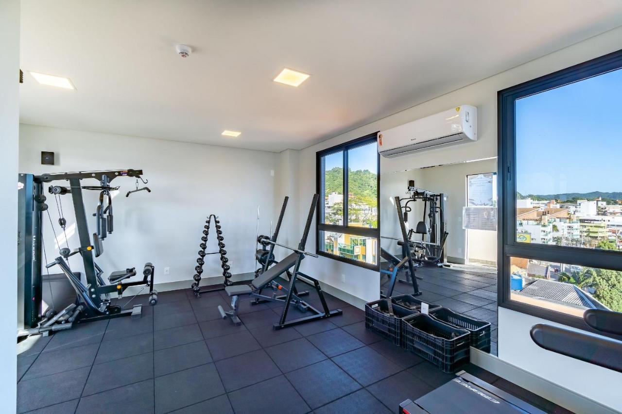 Confortavel Loft Com Vista Para O Mar - Condominio Com Piscina Bombinhas Exteriör bild